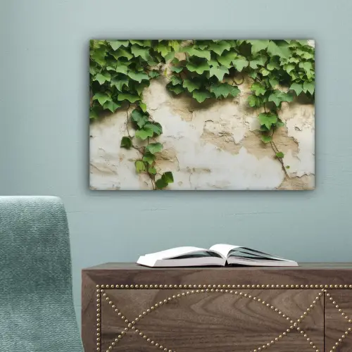 Klimop - Muur - Groen canvas 2cm klein -sfeer4