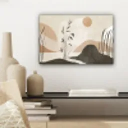Japandi - Landschap - Beige canvas 2cm klein -sfeer6