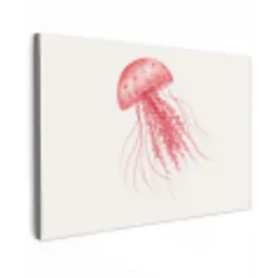 Kwal - Tentakels - Roze canvas 2cm klein -z3d