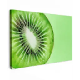 Kiwi - Groen - Fris canvas 2cm klein -z3d