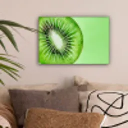 Kiwi - Groen - Fris canvas 2cm klein -sfeer1