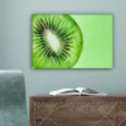 Kiwi - Groen - Fris canvas 2cm klein -sfeer4