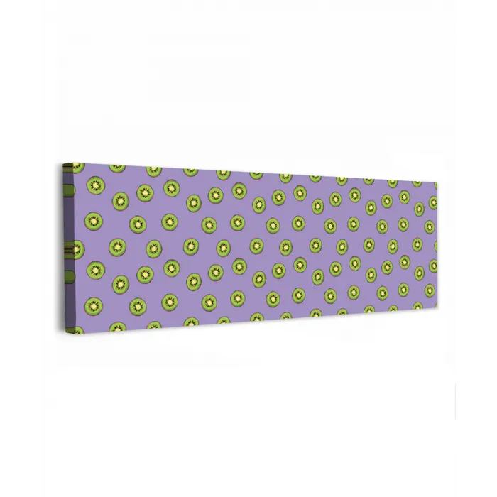 Kiwi - Patroon - Paars canvas 2cm klein 828 -z3d