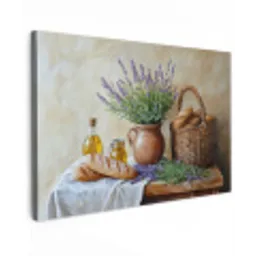 Lavendel - Brood - Stilleven canvas 2cm klein -z3d