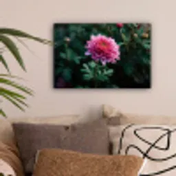 Blad - Chrysant - Roze - Schaduw canvas 2cm klein -sfeer1