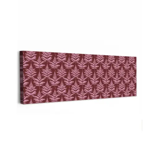 Blad - Patroon - Paars canvas 2cm klein 828 -z3d