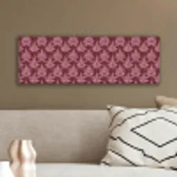 Blad - Patroon - Paars canvas 2cm klein 828 -sfeer3
