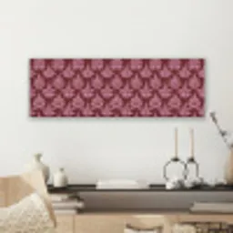 Blad - Patroon - Paars canvas 2cm klein 828 -sfeer6