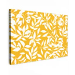 Bladeren - Takken - Geel canvas 2cm klein -z3d