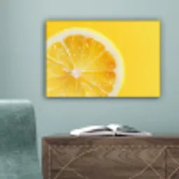 Citroen - Geel - Zonnig canvas 2cm klein -sfeer4