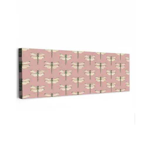 Lillibellen - Patroon - Roze canvas 2cm klein 828 -z3d