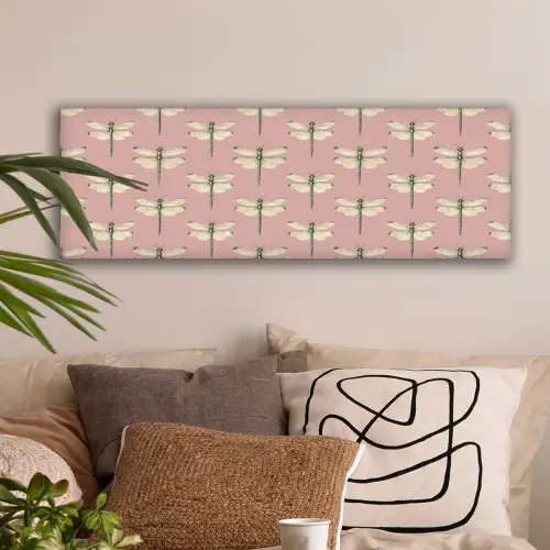 Lillibellen - Patroon - Roze canvas 2cm klein 828 -sfeer1