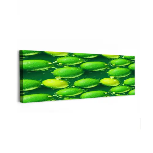 Limoen - Groen - Water canvas 2cm klein 828 -z3d