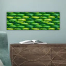 Limoenen - Druppels - Groen canvas 2cm klein 828 -sfeer4