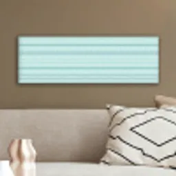 Lijnen - Blauwgroen - Patroon canvas 2cm klein 828 -sfeer3