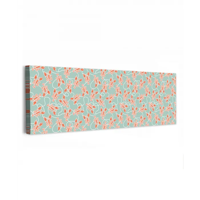 Zee - Kreeft - Groen - Oranje canvas 2cm klein 828 -z3d