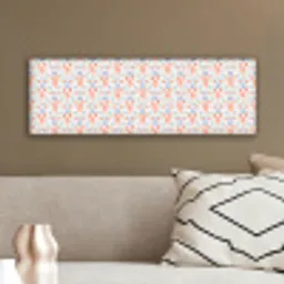 Sfeer - Oranje - Blauw - Groen canvas 2cm klein 828 -sfeer3