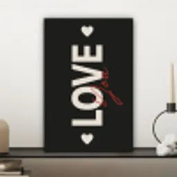Love - Rood - Valentijn canvas 2cm klein -sfeer6