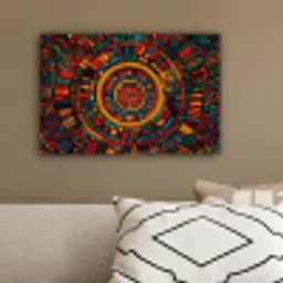 Mandala - Cirkels - Patronen canvas 2cm klein -sfeer3