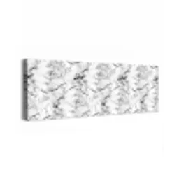 Marmer - Zwart - Dramatisch - Wit canvas 2cm klein 828 -z3d