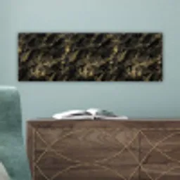 Marmer - Zwart - Goud canvas 2cm klein 828 -sfeer4