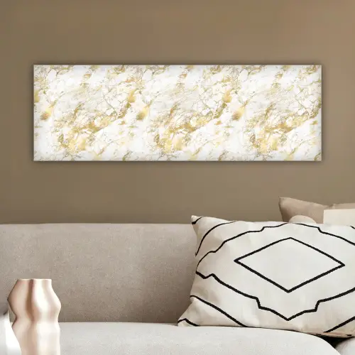 Marmer - Goud - Structuur canvas 2cm klein 828 -sfeer3