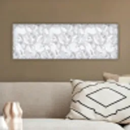 Marmer - Gelaagd - Brekend - Grijsstructuur canvas 2cm klein 828 -sfeer3