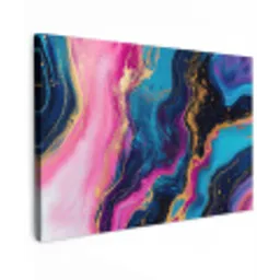 Marmer - Modern - Goud canvas 2cm klein -z3d