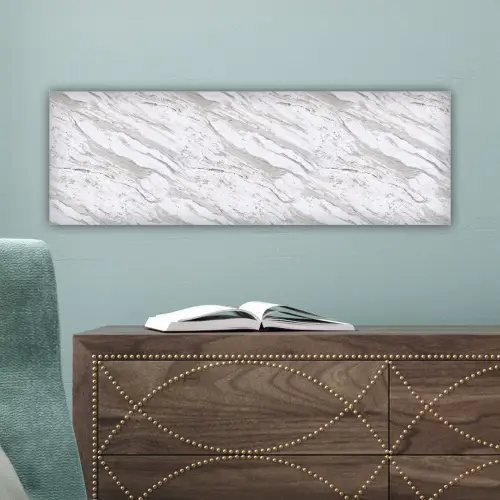 Marmer - Wit - Grijsgroen canvas 2cm klein 828 -sfeer4