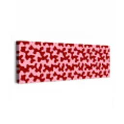 Modern - Abstract - Rood canvas 2cm klein 828 -z3d