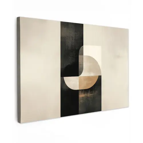 Modern - Vierkant - Vormen canvas 2cm klein -z3d