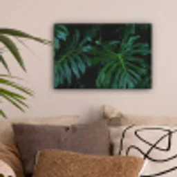 Monstera - Jungle - Bladeren canvas 2cm klein -sfeer1