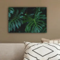 Monstera - Jungle - Bladeren canvas 2cm klein -sfeer3
