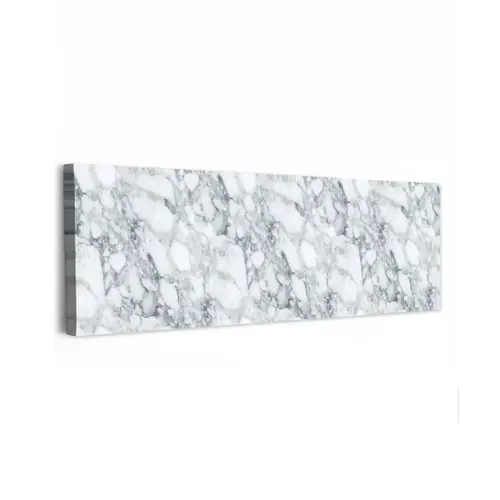 Mozaïek - Marmer - Wit - Onregelmatig canvas 2cm klein 828 -z3d