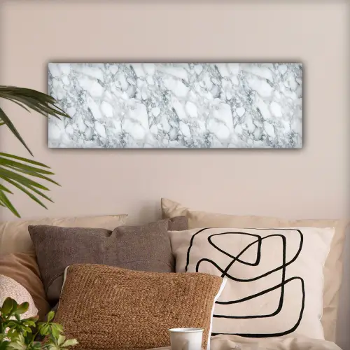 Mozaïek - Marmer - Wit - Onregelmatig canvas 2cm klein 828 -sfeer1