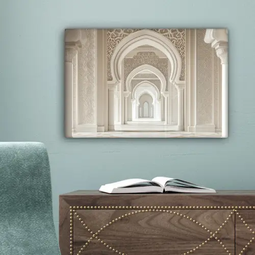 Moskee - Architectuur - Ramadan - Islamitische canvas 2cm klein -sfeer4