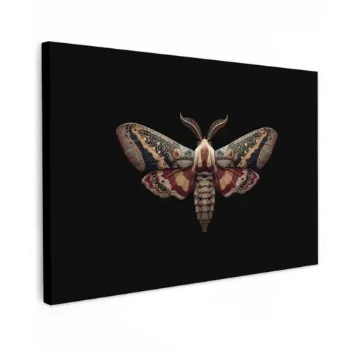 Mot - Oosterse patronen - Sierlijk canvas 2cm klein -z3d
