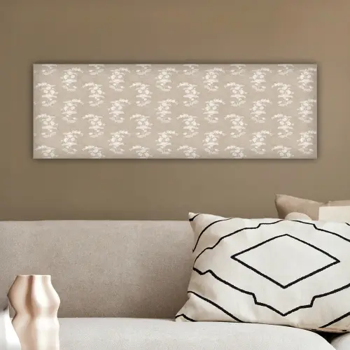Motief - Beige - Linnen canvas 2cm klein 828 -sfeer3