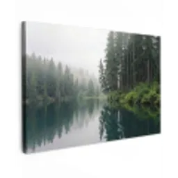 Bergen - Meer - Bos canvas 2cm klein -z3d