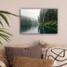 Bergen - Meer - Bos canvas 2cm klein -sfeer1