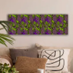 Neon - Paars - Dieren - Patroon canvas 2cm klein 828 -sfeer1