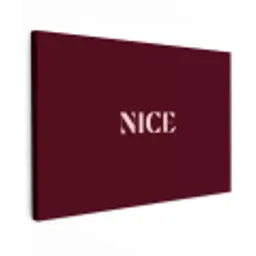 Nice - Bordeaux - Roze canvas 2cm klein -z3d
