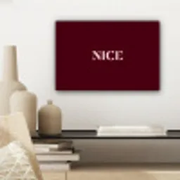 Nice - Bordeaux - Roze canvas 2cm klein -sfeer6