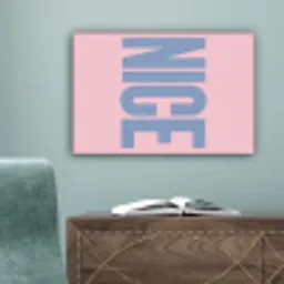 Nice - Paars - Roze canvas 2cm klein -sfeer4