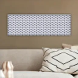 Oceaan - Visachtig - Blauw - Wit canvas 2cm klein 828 -sfeer3