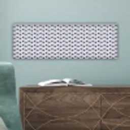Oceaan - Visachtig - Blauw - Wit canvas 2cm klein 828 -sfeer4