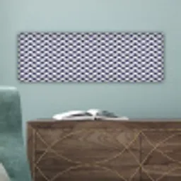 Oceaan - Octo - Blauw - Wit canvas 2cm klein 828 -sfeer4