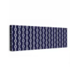 Oceaan - Touw - Blauw - Wit canvas 2cm klein 828 -z3d