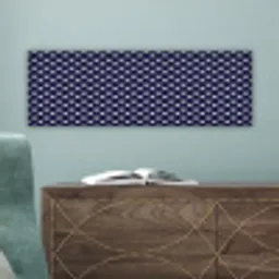 Oceaan - Schelp - Blauw - Wit canvas 2cm klein 828 -sfeer4