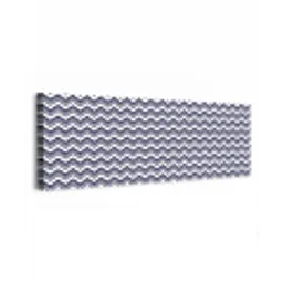 Oceaan - Golven - Blauw - Wit canvas 2cm klein 828 -z3d